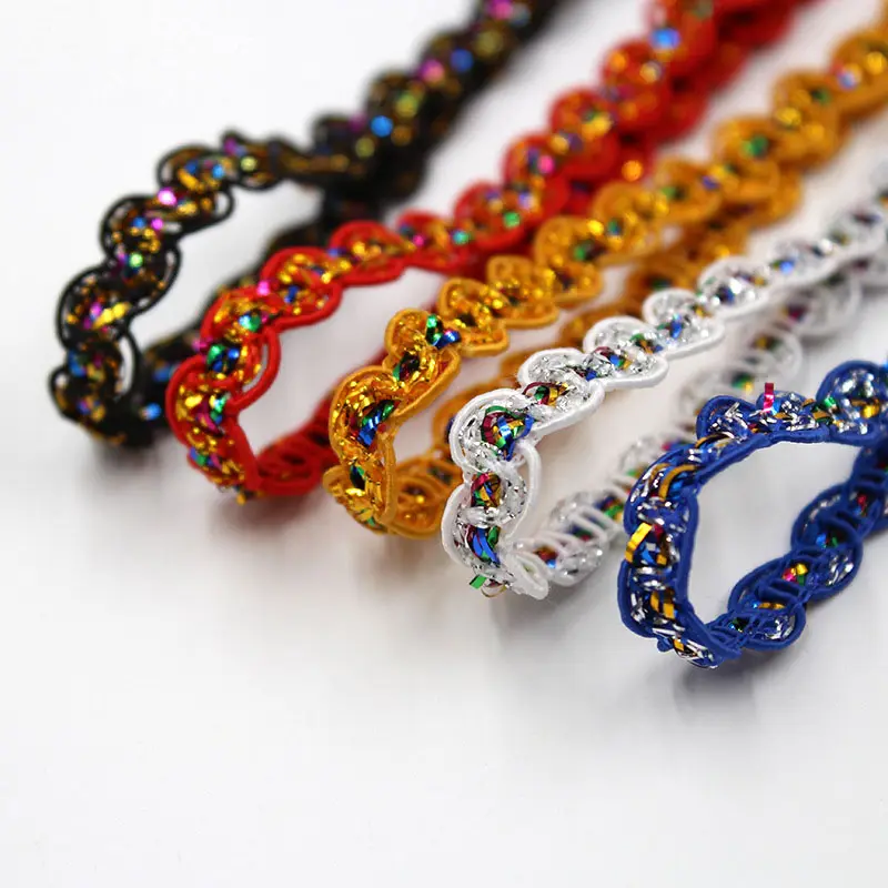 Deepeel LA260 8ミリメートルDIY Handmade Crafts Sewing Garment Ribbon Clothing Decoration Accessories Woven Lace