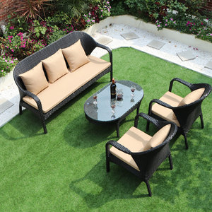 Meubles d'extérieur <span class=keywords><strong>en</strong></span> <span class=keywords><strong>rotin</strong></span> Ensemble de vente de mobilier d'extérieur <span class=keywords><strong>en</strong></span> <span class=keywords><strong>rotin</strong></span> Ensemble de canapé de jardin <span class=keywords><strong>en</strong></span> <span class=keywords><strong>rotin</strong></span> - Product Image 2
