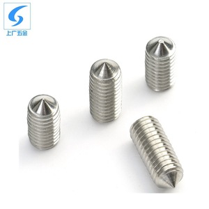 Tornillos de Fijación Puntiagudos de Acero Inoxidable 304 de Shanghai Guang Hardware, M4 M5 M6 M12, Hexagonales Internos, Sin Cabeza, Rosca Métrica DIN914 - Product Image 4