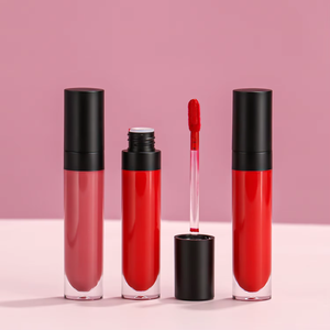 Brillo de labios sin marca, Etiqueta Privada, lápiz labial mate de terciopelo, resistente al agua, de larga duración, lápiz labial rojo, juegos de maquillaje, crema, esmalte de labios - Product Image 4
