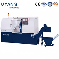 Centre de tournage CNC à lit incliné TCK36 haute rigidité et haute précision, commande CNC GSK, automatique et de haute précision