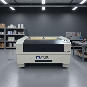 เครื่องตัดเลเซอร์ CO2 CNC อุตสาหกรรม อินฟิเทค 1390 |   เครื่องตัดไม้ หนัง และสิ่งทอ 100W - Product Image 1