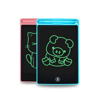Superboard thời trang hình dạng đồ chơi LCD bằng văn bản máy tính bảng 6.5 inch E-Note pad với cuộc sống lâu dài pin không cần giấy tờ notepad cho trẻ em
