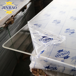 JINBAO corte por láser de fundición transparente <span class=keywords><strong>comprar</strong></span> en línea transparente 5mm hoja de acrílico de color de aluminio barato - Product Image 1