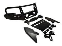 Pare-chocs avant en acier de style sport Marchepieds latéraux Bull Bar Installation facile pour Toyota Hilux GR Accessoires d'extérieur Kit de carrosserie de voiture