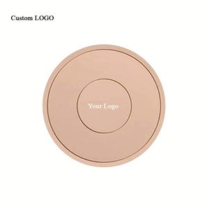 Posavasos Redondo Resistente al Calor con Logotipo Personalizado y Base Antideslizante para Mesas de Estilo Chino Clásico - Product Image 1