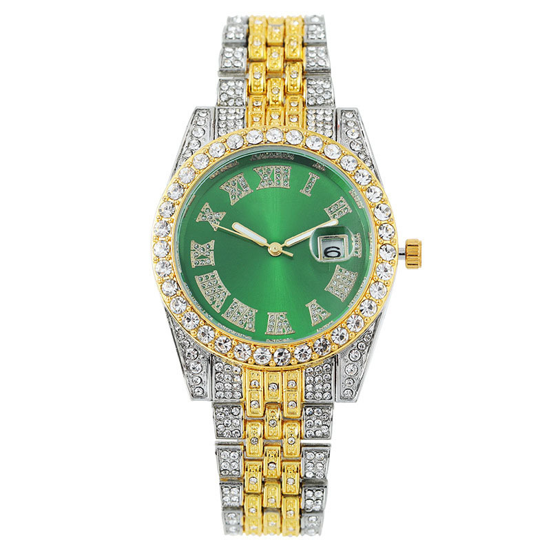 Verde/argento oro