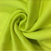 Tissu en piqué 80% coton 20% polyester pour t-shirt