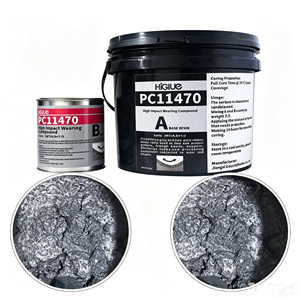 Revêtements anti-usure à haute résistance, bicomposants, grises, traçables, pour la réparation des canaux et des glissières d'équipements miniers - Product Image 2