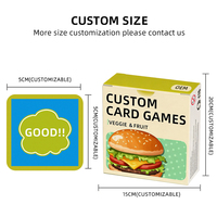 Fabrication OEM de cartes flash personnalisées pour enfants, éducatives, avec certificats FSC/ICTI