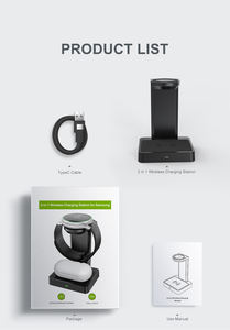 Reloj multifunción 2 en 1, cargador inalámbrico con auriculares, carga rápida, Original de fábrica 2021, para productos <span class=keywords><strong>Samsung</strong></span> - Product Image 6