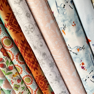 Impression numérique personnalisée de qualité supérieure, coton <span class=keywords><strong>Liberty</strong></span>, 100% coton, matière douce et respirante pour <span class=keywords><strong>robe</strong></span> - Offre d'échantillons gratuits - Product Image 2