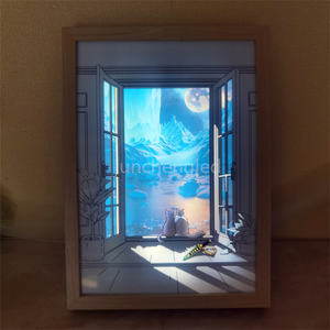 2023 Venta al por mayor Venta caliente <span class=keywords><strong>Pintor</strong></span> Casa Decoración Lámpara de luz Pintura Arte de la pared para la sala de estar - Product Image 1