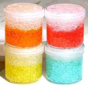 CHENXI Slime Transparente Personalizable de 4 Colores con Adornos de Frutas, 100% Seguro para Niños y Adultos, Juguete Antiestrés, Gelatina No Tóxica, 150ml - Product Image 2