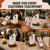 Tarjeta NFC Personalizada Vorx Tech para Reseñas de Google, NTAG213 PVC, Tarjeta con Código QR para Reseñas de Negocios, OEM