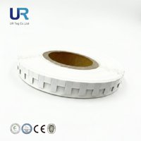 Étiquette RFID UHF flexible anti-métal 18x8mm, étanche/résistante aux intempéries, pour entrepôt, secteur de la santé, paiement par carte professionnelle