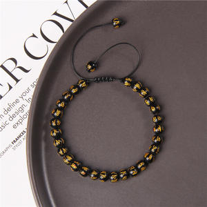 Mode 6mm Multistyle Pierre Naturelle Bracelets À La Main Coloré Oeil De Tigre Pierre Agate Perle Bracelet pour Femmes Hommes Bijoux - Product Image 5