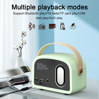 Barre de son portable sans fil LP, colonne stéréo surround, lecteur de musique AUX TF, mini haut-parleur Bluetooth rétro classique avec basses