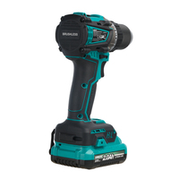 Perceuse sans fil 20V sans balais 75N.m, visseuse puissante pour travaux lourds, idéale pour la construction en métal et en acier