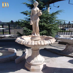 Fuentes de Mármol para Jardín Exterior Talladas a Mano y Estatuas de Mujer de Color, Estatua de Dama Desnuda <span class=keywords><strong>Sexy</strong></span>, Fuente de Agua en Venta - Product Image 6