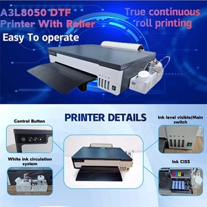 Impresora <span class=keywords><strong>A3</strong></span> Heat Pet Film DTF L18050 Impresora <span class=keywords><strong>A3</strong></span> Digital T Shirt Textile Printing Machine 30Cm XP600 Dtf Impresora - Product Image 6