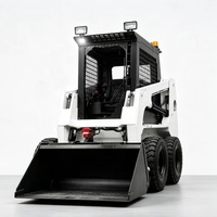 Chargeuse sur chenilles compacte ME35, puissante, hydraulique, mini-chargeuse, équipement lourd, 2400 kg, moteur à essence efficace, 4x4