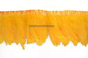 Cinta de Tela para Coser, Flecos de Plumas de Ganso, Adorno para Manualidades, Ropa, Vestidos, Disfraces, Sombreros, Accesorios, Decoración del Hogar y Fiestas - Product Image 3