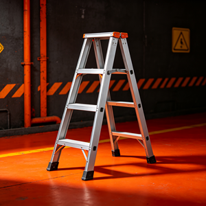 Échelle pliante en aluminium de <span class=keywords><strong>grande</strong></span> <span class=keywords><strong>taille</strong></span>, échelle en A à haute portée pour l'entretien - Product Image 6