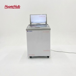 Congélateur commercial mini portable de comptoir pour glaces et gelatos avec boîte lumineuse <span class=keywords><strong>publicitaire</strong></span> intégrée - Offre Spéciale - Product Image 1