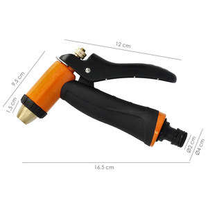 Pistola a Spruzzo in Metallo con Tubo Flessibile e Impugnatura Morbida Regolabile - Product Image 2