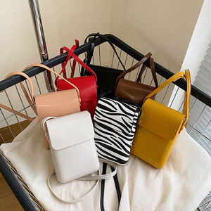 Bolso Bandolera Mini Retro de Verano, con Correa Única, Funda para Teléfono, para Colgar del Cuello, Forro de Poliéster, para Hombre y Mujer, a la Moda - Product Image 1