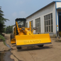 Niveleuse de terrain renforcée 13 tonnes à prix réduit, moteur 125 kW économe en carburant, pour nivellement général des terrains de construction