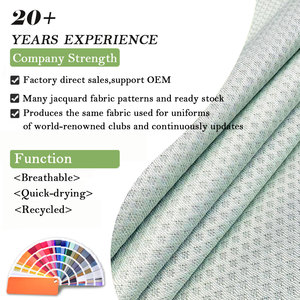 <span class=keywords><strong>Tissu</strong></span> tricoté jacquard en maille <span class=keywords><strong>nid</strong></span> <span class=keywords><strong>d</strong></span>'<span class=keywords><strong>abeille</strong></span> extensible et respirant 100 % polyester 100 g/m² pour vêtements de sport et maillots de garçons – Vente en gros - Product Image 4