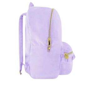 Mochila con parche de letras de chenilla <span class=keywords><strong>para</strong></span> la escuela, <span class=keywords><strong>mochilas</strong></span> con volantes, mochila de PANA con logotipo personalizado <span class=keywords><strong>para</strong></span> niñas - Product Image 5