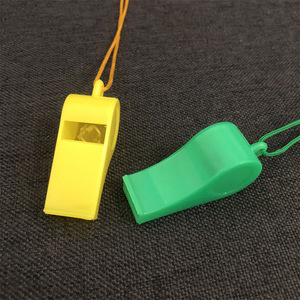 Plastic Whistles For Children Sports Fans Colorful Cheer Whistles 4 Pcs Unisex Toy Musical Instrument - Product Image 4
