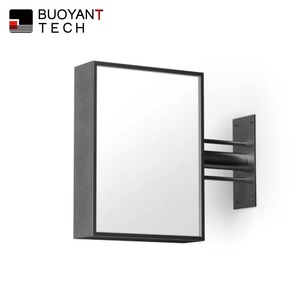 Letrero Publicitario Luminoso Redondo para Exteriores con Material Acrílico y Aluminio, Iluminación con Lámpara para Uso en Oficinas - Product Image 3