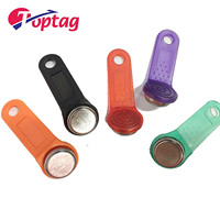 Carte RFID iutton colorée TM1990/RW1990/TM01, support en plastique, vente en gros, livraison gratuite