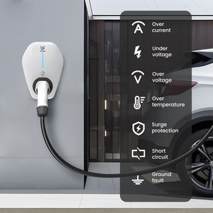 OCPP 2.0.1 ISO15118 plug and charge dynamique équilibrage <span class=keywords><strong>de</strong></span> charge usage domestique 3 phases 16 ampères type 2 câble 11kw <span class=keywords><strong>voiture</strong></span> rapide ev chargeur wallbox - Product Image 5
