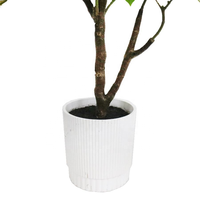 Arbre de fleur de bougainvillier artificiel de 100cm de haut Décoration d'arbre de fleur d'intérieur