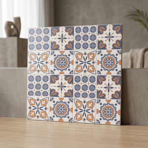 Azulejos de Cerámica Digitales con Diseño Marroquí, 30x30cm, Acabado Brillante, para Diseño de Interiores Moderno - Product Image 1