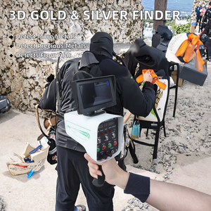 3D <span class=keywords><strong>Underground</strong></span> Gold Metal <span class=keywords><strong>Detector</strong></span> Longo Alcance Treasure Silver Copper <span class=keywords><strong>Precious</strong></span> Stones Finder Feito de plástico durável - Product Image 2