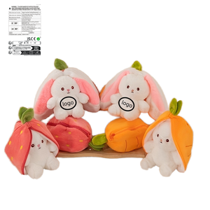 Customizable Polyester Plush Toys Cute Pillow PP Cotton Filled Bedside Pillow Pad <b>Custom</b> Logo Packaging Label Hanging Tag - Product Image 2