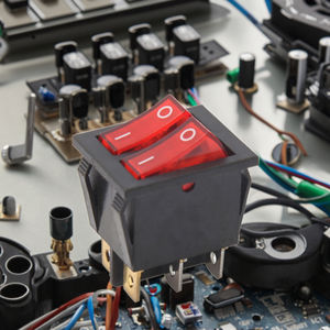 Saklar <span class=keywords><strong>Rocker</strong></span> KCD6-A <span class=keywords><strong>15A</strong></span>/20A, KCD6-A, 3pin 250VAC mati hidup 3 posisi - Product Image 5