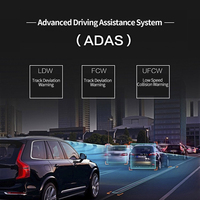 Caméra embarquée BMAX Factory Direct 720p 30fps avec enregistrement en boucle à 120°, vision nocturne et mode parking Wi-Fi, garantie 1 an, 12-24V