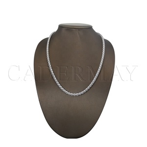 Cadermay – chaîne en <span class=keywords><strong>maille</strong></span> <span class=keywords><strong>argent</strong></span> massif 925 Miami Fashion, 5mm d'épaisseur, chaîne <span class=keywords><strong>serpent</strong></span>, Bracelet, bijoux, rappeur, chaîne à maillons cubains - Product Image 2