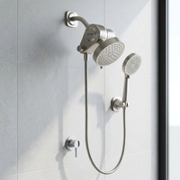 Filtre de douche efficace pour hôtel avec double tête de filtration, facile à utiliser