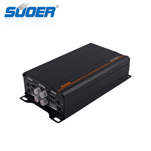 เครื่องขยายเสียงรถยนต์ <span class=keywords><strong>Suoer</strong></span> CU-80.4 ขนาดซุปเปอร์มินิ 1000 วัตต์ 4 แชนแนล คลาส D ฟูลเรนจ์ - Product Image 4