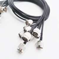 Adaptateur RF pour câble coaxial LMR195 LMR240 LMR400 RG58, connecteur N mâle vers N mâle coudé, modèle personnalisable XD-CA90008