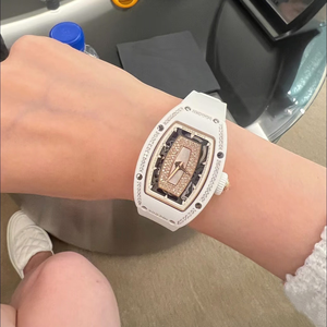 Reloj Mecánico de Lujo para Mujer 2026, de Cerámica y Acero Inoxidable, con Fecha Automática, Cristal de Zafiro, Correa de Goma, Alta Calidad, Resistente al Agua - Product Image 3