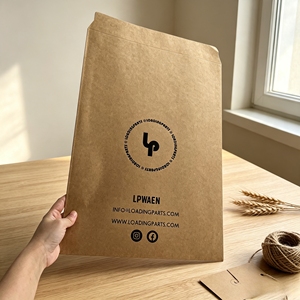 Enveloppes en papier kraft imprimées sur mesure, auto-adhésives, recyclables, pour l'expédition et l'emballage - Product Image 1